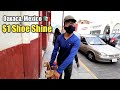 $1 STREET SHOE SHINE by "Maximo" (Squeaky Clean!) 🇲🇽 Oaxaca City, Mexico ASMR
