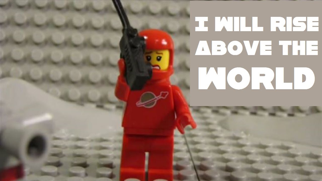 I Will Rise Above The World - Official Wayside Drive Music Video With Vintage Space Lego Stop Motion