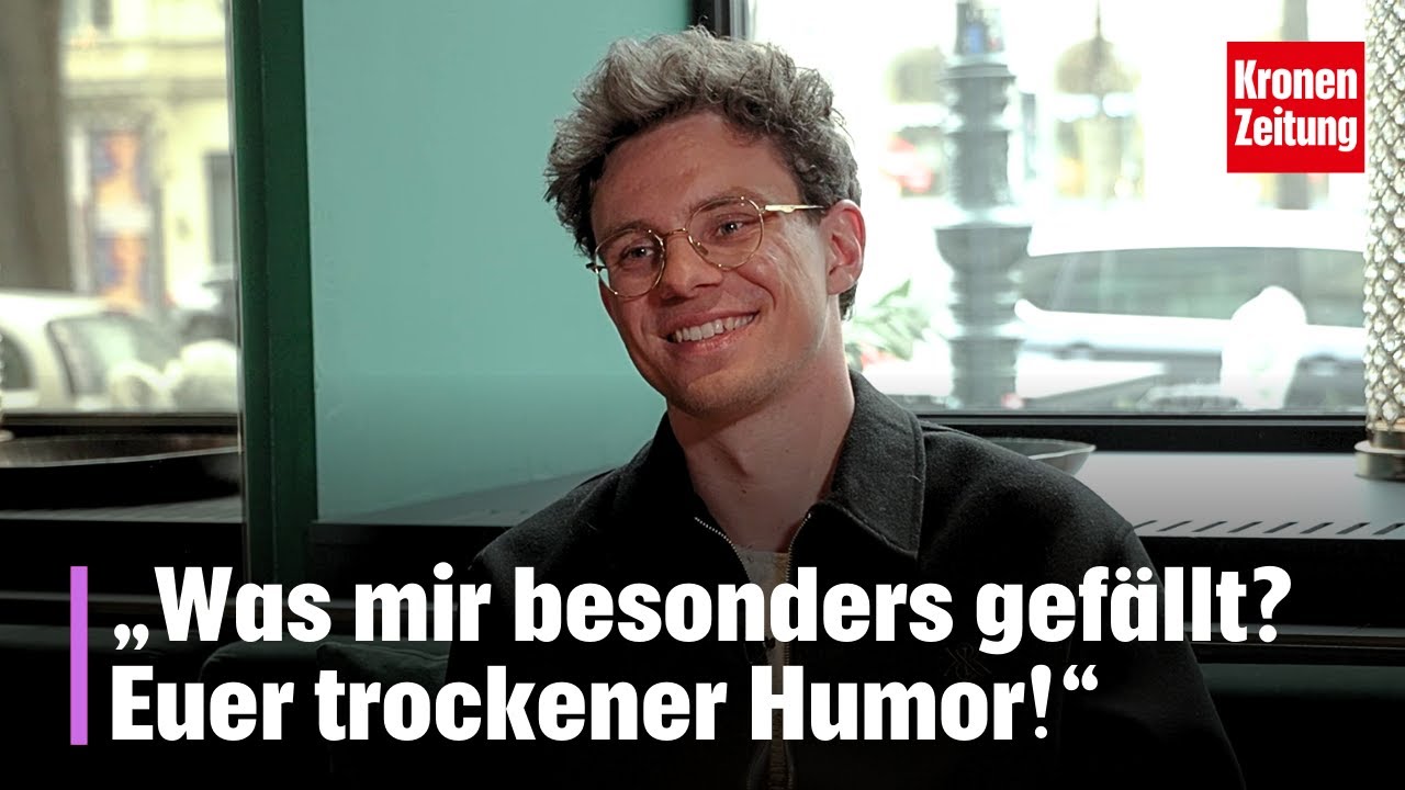 Kamrad über Österreich „Was mir besonders gefällt? Euer trockener Humor!“ | krone.tv NEWS