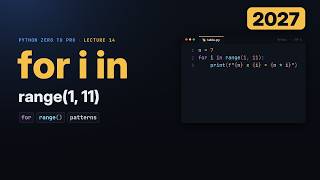 Python for Loops & range(): Repeat With Ease (2027)