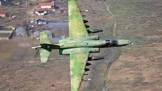 Български Су-25 в действие / Bulgarian Su-25 in action