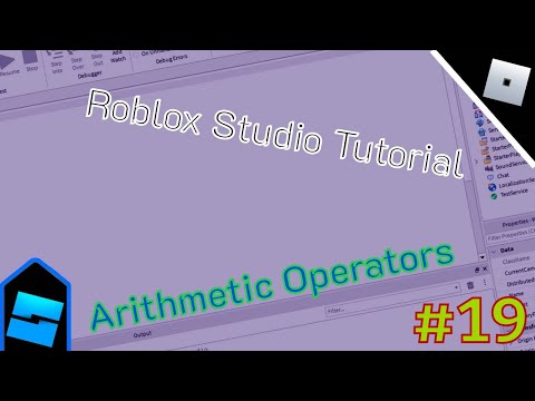 Roblox Studio Tutorial | Part 19 | Arithmetic Operators