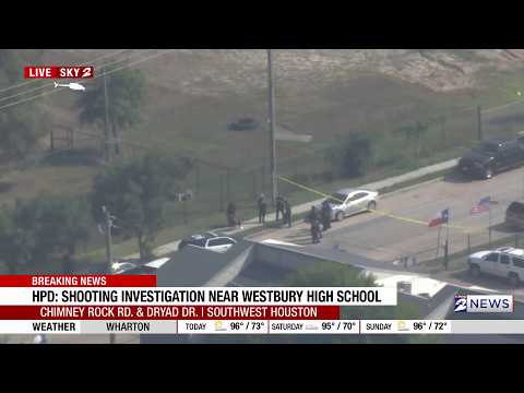 Student killed near Westbury High School; shooter at large
