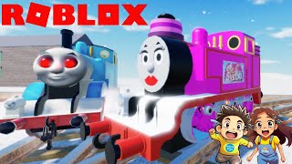 ROBLOX THOMAS.EXE LOVES BARBIE THOMAS  ! || Roblox Gameplay || Konas2002