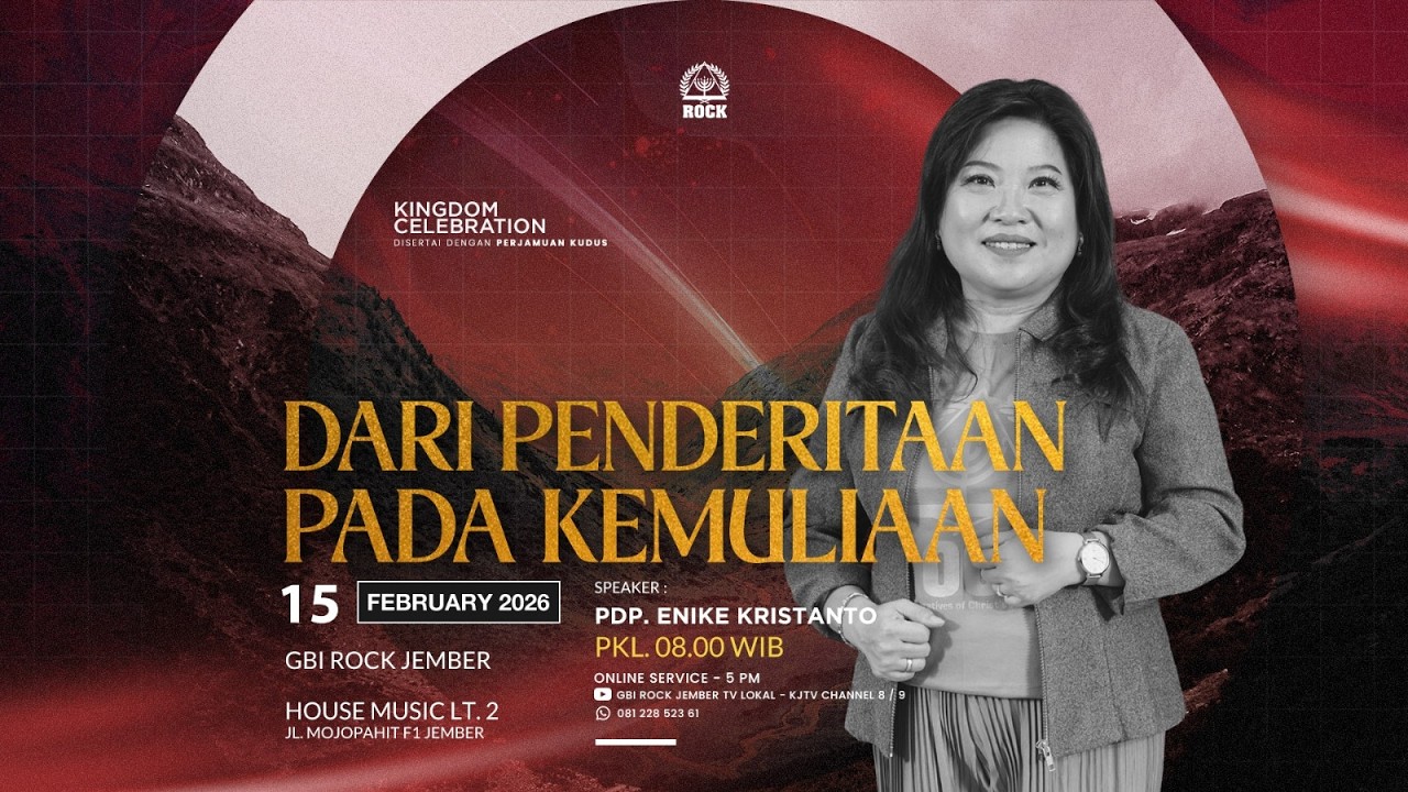 IBADAH RAYA GBI ROCK JEMBER 15 Februari 2026