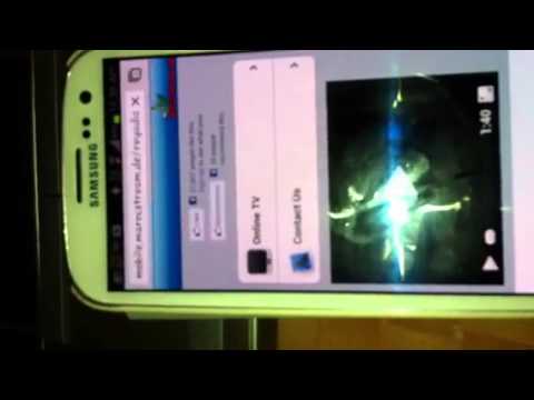 Enable full screen on android s3 to watch marocstream - YouTube