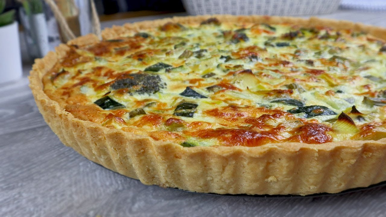 Simple Vegetable Quiche How To Make Winter Vegetable Quiche Easy