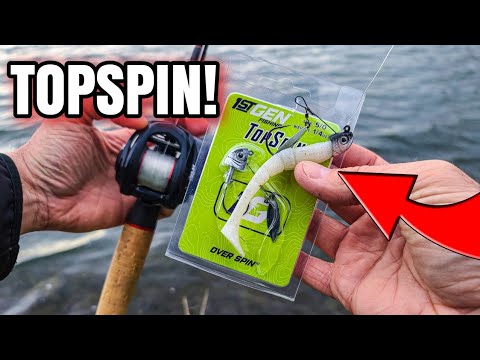 Bank Fishing the NEW TopSpin Lure (It WORKS!) 