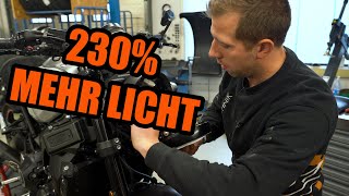 230% MEHR LICHT! Bessere Sicht für die dunkle Jahreszeit | Phillips Ultinon Pro6000 LEDLeuchtmittel