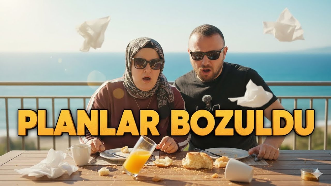 GÜNEŞLİ BAŞLADI, BİR ANDA HAVA BOZULDU! ☀️🌪️ Masada Ne Varsa Gitti!