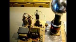 Build a High Power Vacuum Tube Tesla Coil **PLAN ONLY** *** UNIT NOT INCLUDED*** 