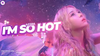 How Would aespa Sing “Im So Hot” (Momoland) — Line Distribution