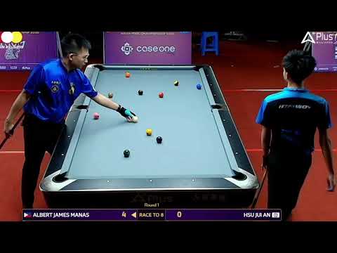 AJ Manas 🇵🇭 🆚 🇹🇼 Hsu Jui An ❗ Asian pool Championship 2026