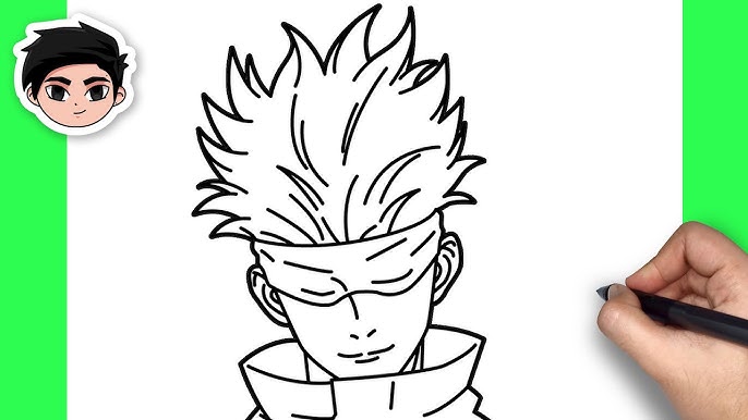 Goku/Majinbuu, Desenho por Defou-Aerographie