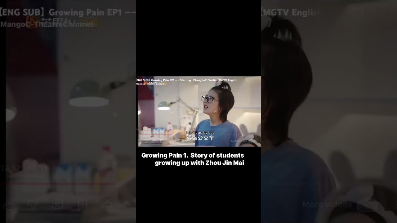 Growing Pain 1: story of pressures faced by students due to parental pressures, teachers, growing up