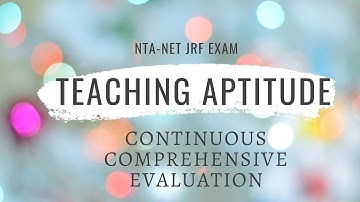 Continuous Comprehensive Evaluation- Introduction.