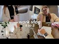 9 to 5 VLOG - work routine + trying to balance a busy work life (adulting is hard)