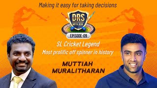 Murali talks about Dhoni, Arjuna, IPL, CSK, SRH | DRS with Ash | Muttiah Muralitharan | Episode 9