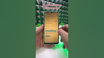 HOW TURN ON NIGHT MODE ON ZTE BLADE A55? #tutorial #howto #fyp #android #smartphone #like #thebest
