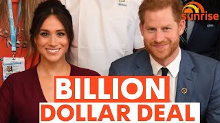 Famous Harry and Meghan's new 'multi-billion dollar deal' | "How much money do they need?" | Sunrise Wealth