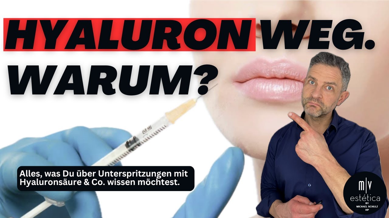 Warum verschwindet das Hyaluron manchmal so schnell aus den Lippen?