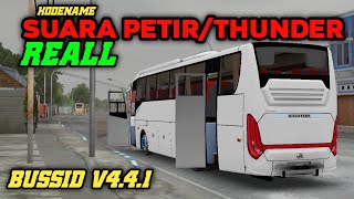 KODENAME SUARA HUJAN PETIR REAL BUSSID V4.4.1