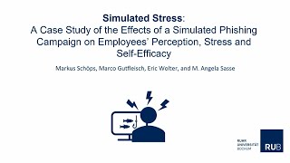 USENIX Security '24 - Simulated Stress: A Case Study of the Effects of a Simulated Phishing...