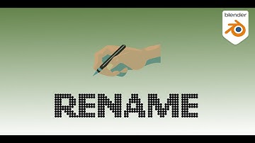 Rename: Blender addon