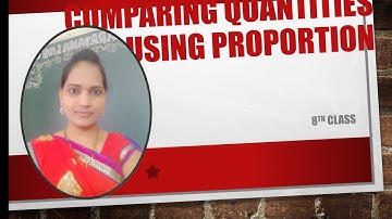 ##8th class|| maths|| CH-5||comparing quantities using proportion@maths guru 6th to 10th @