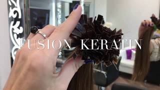 HOW TO MAKE FUSION HAIR EXTENSIONS