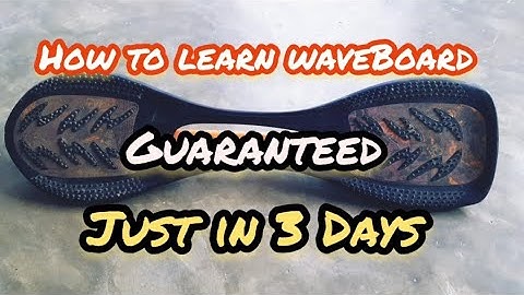 HOW TO LEARN WAVEBOARD || WAVEBOARD TRICKS || FITNESS USTAD