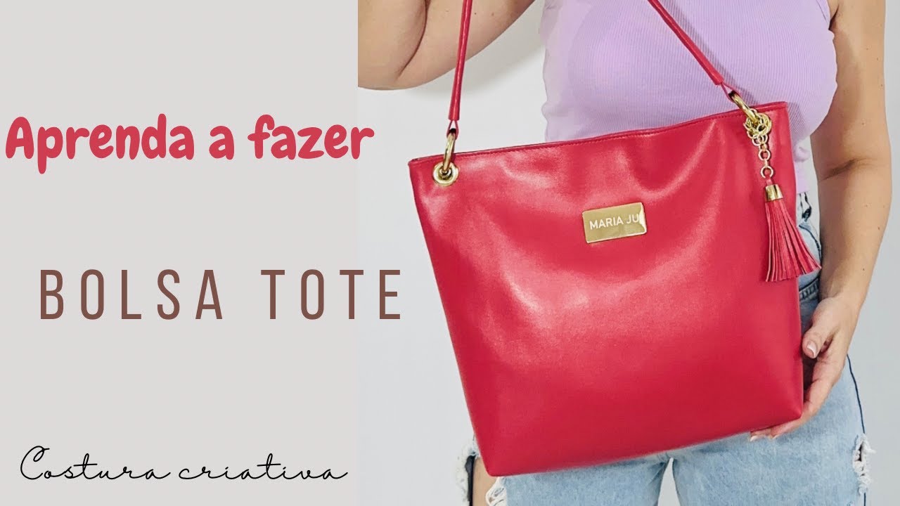 Aula Bolsa Tote - Não pode faltar no seu atelie!!