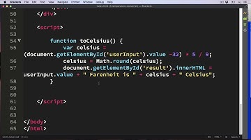 #34 Mini Challenge Temperature Converter using JavaScript Part-2
