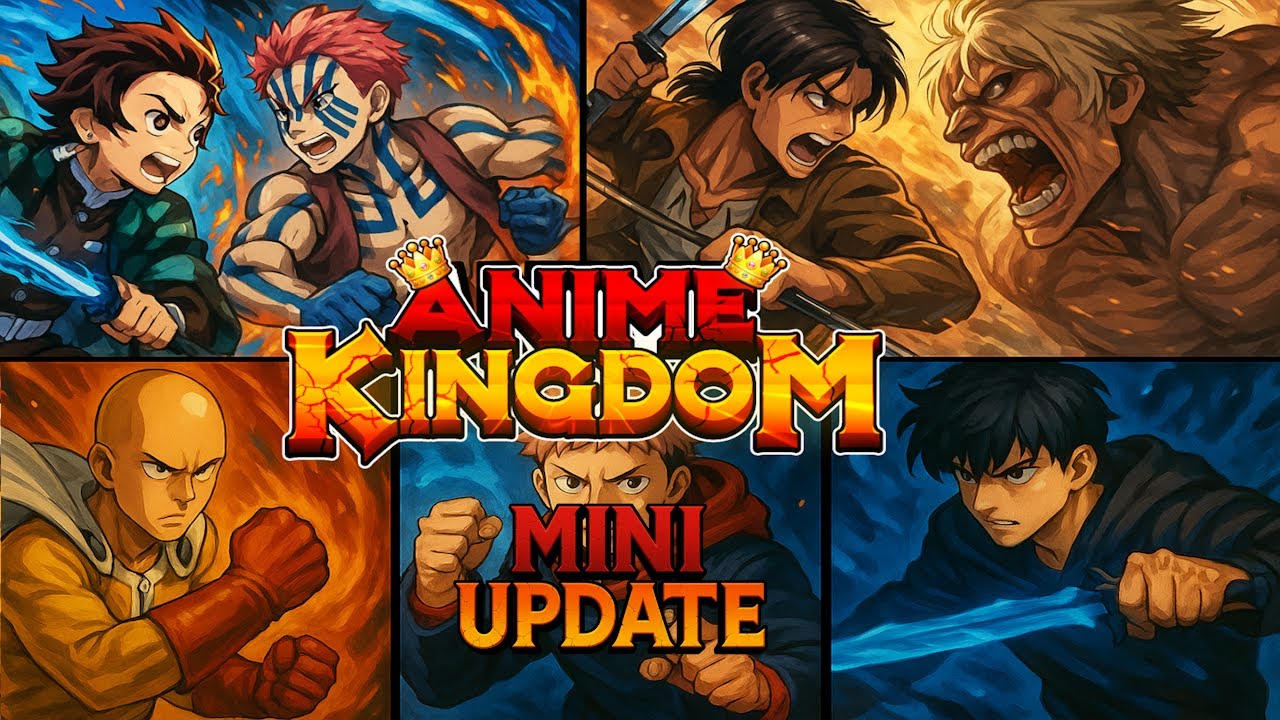 🔴LIVE - Anime Kingdom Mini Update 5.5 & Grind Dungeons/Defense/Raids ...