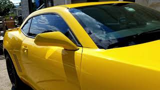 20% Xpel Premium window tint, Chevy Camaro  #Bumblebee