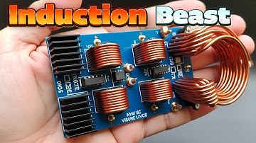 DIY 1.4kW Induction Heater: Melt Metal in Seconds! (Complete Tutorial)