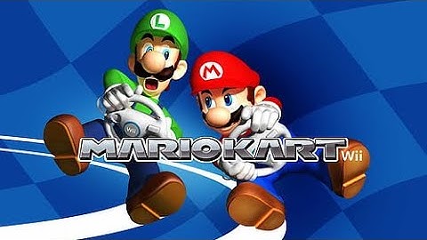 A Very Close Call In Mario Kart Wii...