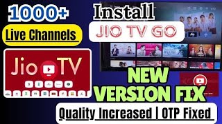 Install Jio TV Go 🔥| How to Install Jio TV Go On Android TV | Install Jio TV Go In Smart TV  screenshot 3