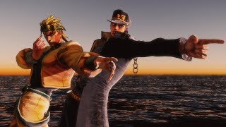 [JOJO MMD] jotaro vs dio dance off