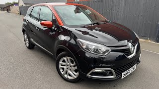 RENAULT CAPTUR 2015 1.5 DCI DIESEL ULEZ FREE BLACK SB65ZNU