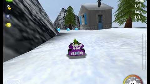 SuperTuxKart Snow Peak Cheat 4