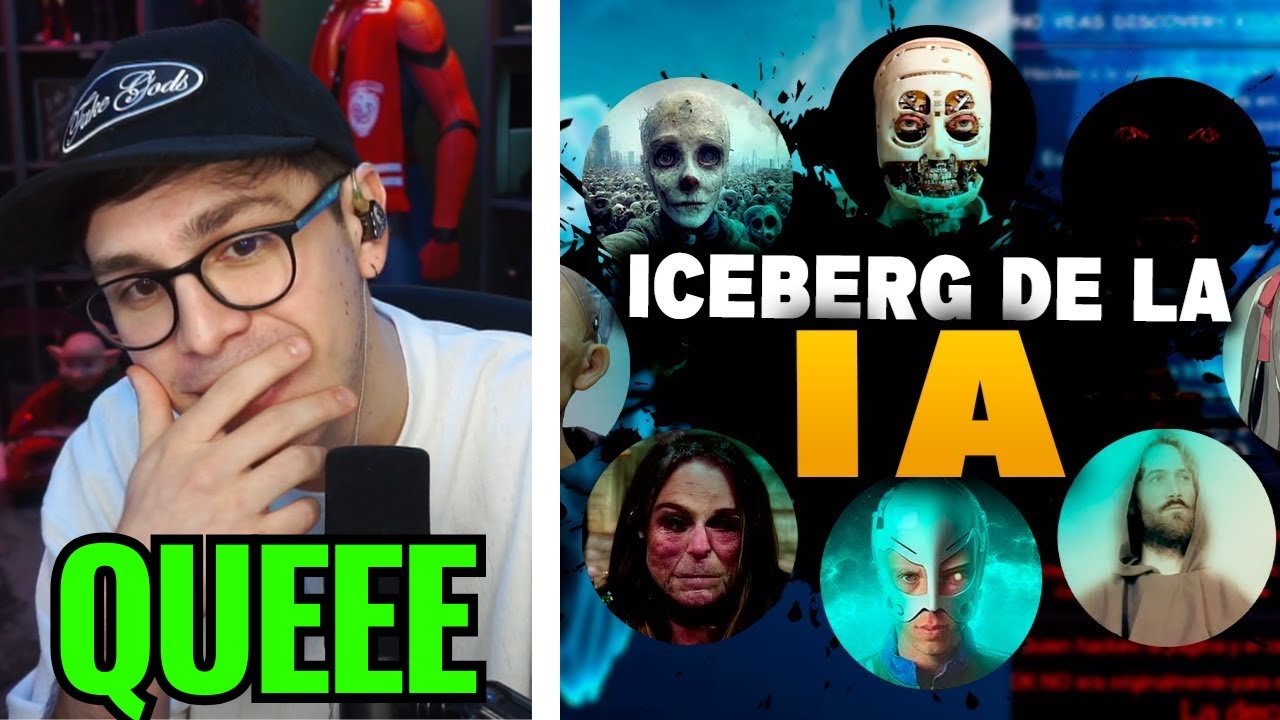 JUANSGUARNIZO reacciona ICEBERG de la INTELIGENCIA ARTIFICIAL (Peligros, catastrofes, casos)