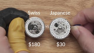 Why Swiss Mechanical Movement is More Expensive (Sellita SW200 VS Seiko NH35)