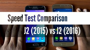 Speed Test Comparison Between Samsung Galaxy J2 (2015) vs Galaxy J2 (2016) | Shocking Result!