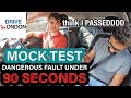 UK Driving Test - Almost Crashes into POLICE Car & thought he Passed - Learner Driver Mock Test 2019