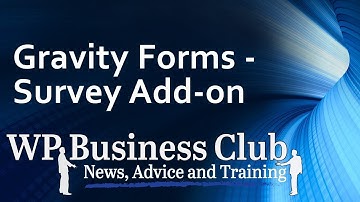 Gravity Forms Survey Addon-on review and run through