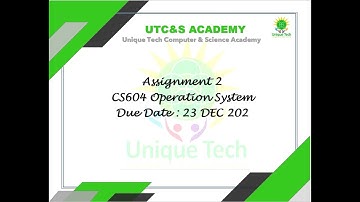 Operating System (CS604) Fall 2022 Assignment # 02 solution