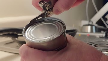 How to Use The Can Opener on Your Multitool, Pocket Knife, Etc. When Camping & Traveling