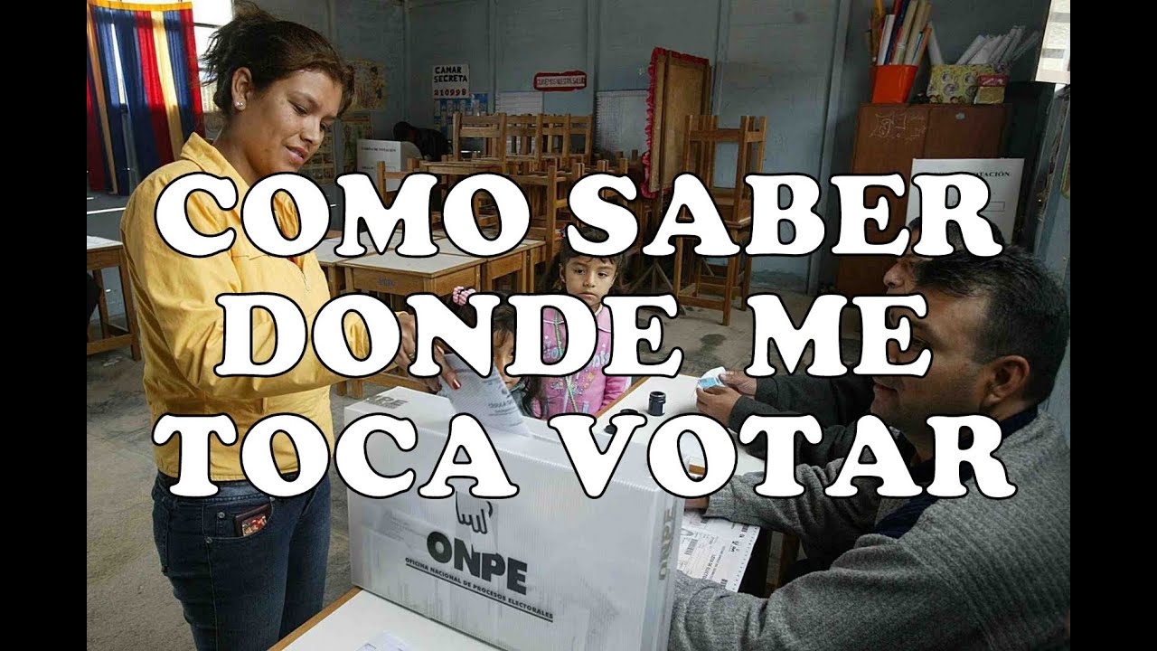 Donde Me Toca Votar Como Saber Donde Votar Como Saber Donde Me Toca