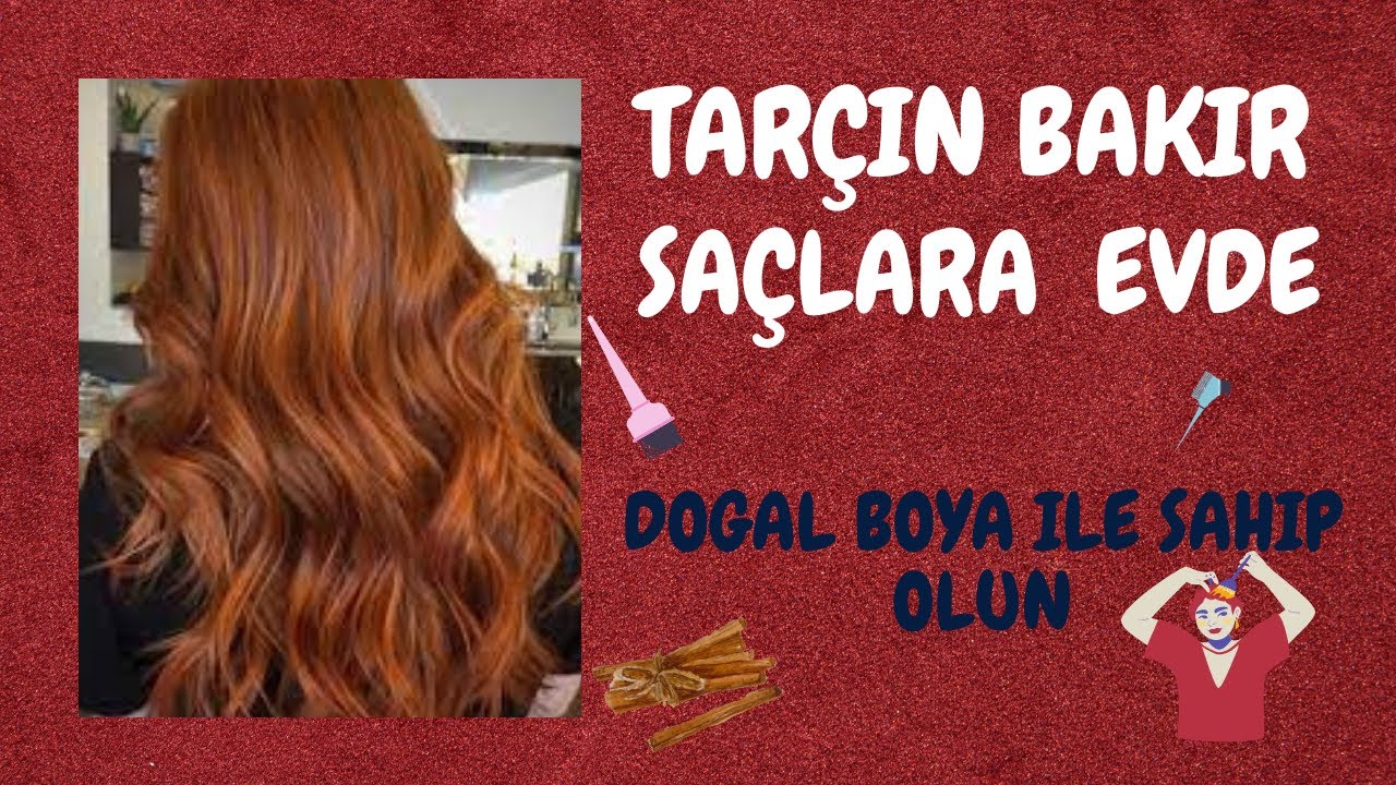 EVDE BİTKİSEL KİMYASALSIZ SAÇ BOYASI %100 Doğal KARIŞIM TARÇIN BAKIR SAÇLARI DOĞAL BOYA KİMYASAL YOK